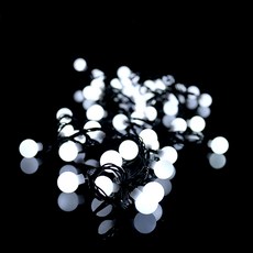 Dawoo NEW LED 櫻桃燈串 50燈 2入 + 電源線, 綠色線 透明