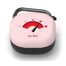 NUART Buds Live/Buds Pro/Buds 2 設計款硬殼保護套, 單一商品, 愛情溫度計, 1個