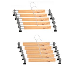 GGUMIGGA 實木褲衣架, 混色, 10個