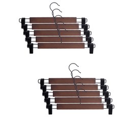 棕色原木褲架, 混色, 10個