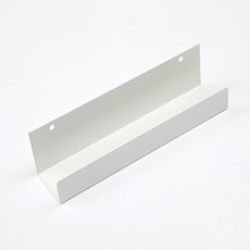 타공판 북선반 미니 20cm + 콘크리트벽 액세서리, 1세트, 화이트(선반)