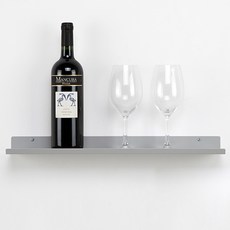 洞洞板鋼製層架 中 50cm + 木牆配件, 1套, 灰色(層架)