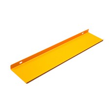 타공판닷컴 스틸선반 소 30cm + 나무벽 악세서리, 1세트, 옐로우