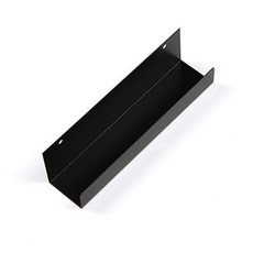 타공판닷컴 북선반 미니 20cm x 5.5m x 5cm + 타공판 나비볼트 악세서리, 1세트, 블랙(선반)