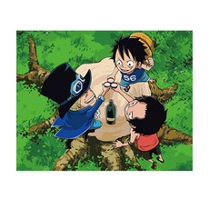 為兄弟畫海賊王DIY, 混色