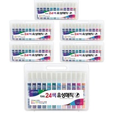 JAVAPEN 24色油性魔法, 混色, 6套