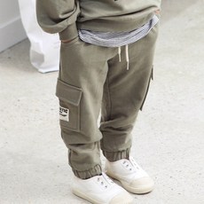 CHOCOMONG 兒童休閒束口長褲