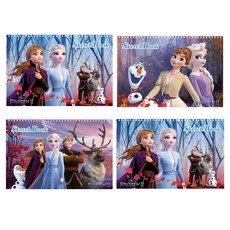 Frozen 冰雪奇緣素描本, B4, 25張, 4本