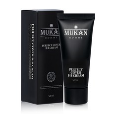 MUKAN 男士完美遮瑕BB霜 50ml, 23號 Perfect Cover, 1條