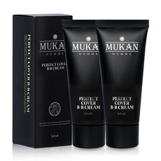 Mukan Homme 完美遮瑕 BB 霜 50ml, 23號 Perfect Cover, 2條