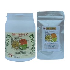 Pop Plus 食用檸檬酸1kg + 粉狀維生素C 100g + 雙面勺套組, 1組
