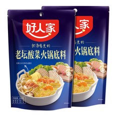 호인가 노탄쏸차이 훠궈소스, 300g, 2개