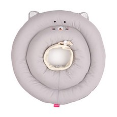 Parisdog 寵物造型防咬頭套 M號 灰色, 1個