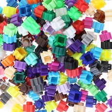 ATTO BLOCK DIY積木組 ADF200 8mm 200入 10包, 混合