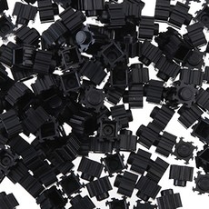 ATTO BLOCK DIY積木組 ADF200 8mm 200入 10包, 黑色的