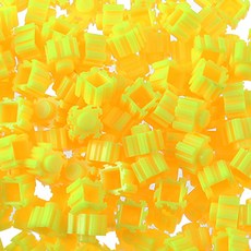 ATTO BLOCK DIY積木組 ADF200 8mm 200入 10包, 檸檬