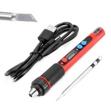 삼디몰 USB 온도조절 인두기 우드버닝툴세트 + C형 팁, 1세트, A066001