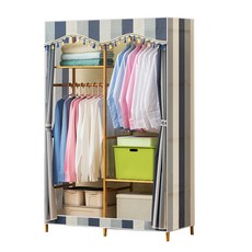 가팡 원목 조립식 옷장 커버세트, E