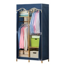 가팡 원목 조립식 옷장 커버세트, D