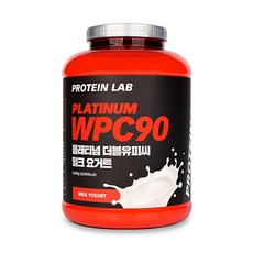 蛋白質實驗室 WPC 蛋白質補充劑牛奶優格, 2000克, 1個
