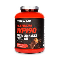 Protein Lab WPI蛋白質補充劑 巧克力, 2kg, 1個