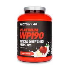 蛋白質實驗室 WPI 蛋白質補充劑蘋果優格, 2kg, 1罐