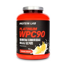 蛋白質實驗室 WPC 蛋白質補充劑香蕉優格, 2000克, 1個