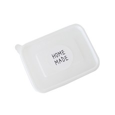 迷你PP耐熱容器 3格 100入+自製貼紙 白色 100入, 1套