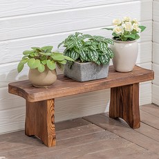 가팡 원목 화분대 B, 혼합색상, 1단