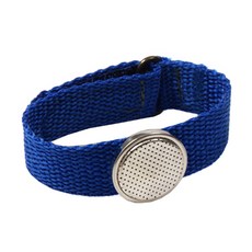 無線防靜電圓形接地手環, 1個, 藍色