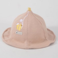 JOY MULTI 狐狸刺繡荷葉邊精靈帽