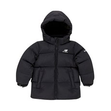 뉴발란스키즈 아동용 에센셜 숏 다운패딩 덕