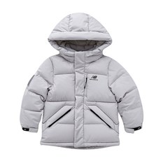뉴발란스키즈 아동용 제로 구스다운 숏 경량패딩