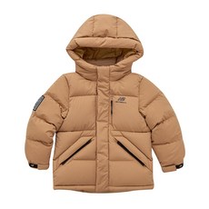 뉴발란스키즈 아동용 제로 구스다운 숏 경량패딩