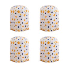 GUNU家用衣物防塵套 葉子 S, 1件, 4個