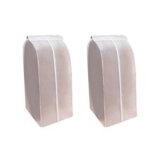 GUNU 衣架用魔鬼氈衣物防塵套 寬版 M, 1入, 2個