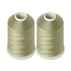 高級縫紉線 45S/2, #0103, 2個