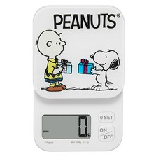 DRETEC 史努比廚房電子秤, KS-622, 白色的