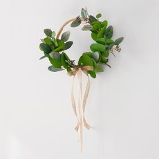 BLOOMING&ME 人造尤加利藤編花環, 混合色