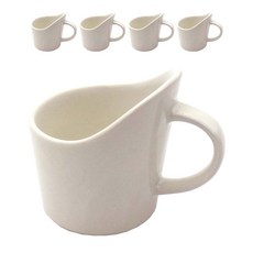 달소금 예쁜 도자기 파스텔 종이컵 홀더 5p, 아이보리, 5개