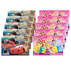 1977 ATTO 迪士尼公主寫生本 5p + Cass 寫生本 5p 隨機出貨套組, 345 x 250 毫米, 10張