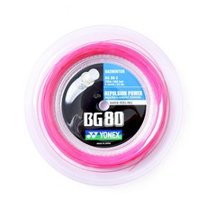 YONEX Kookmin 弦線卷腸線 BG80-2, 粉色的