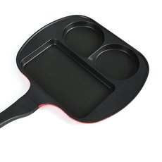 Kitchen-Art 3格多功能煎鍋, 31*25.9*2.2cm, 1個