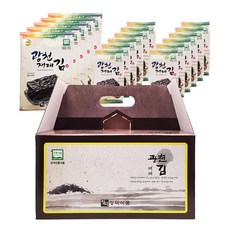 광천김 도시락김 5g x 12p + 전장김 25g x 5p, 1세트