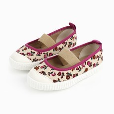 Rabbit Foot 兒童花卉印花室內鞋