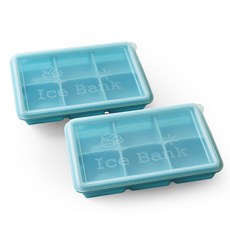 ALL 矽膠冰塊模具 6格 2入, 天空藍