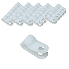 鳥類電纜夾 PVC電線整理 4N 實惠型, 1000件