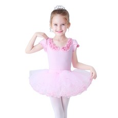 女童可拆式芭蕾連身裙