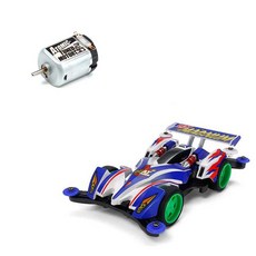 TAMIYA 田宮 Beat Magnum Prem AR 迷你四驅車 19444 + Atomic Tuned 2 Motor 15486 套組, 混合色, 1套