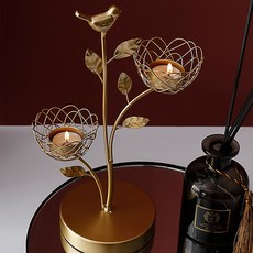 JHCompany 花枝鳥燭台 D, 單一顏色